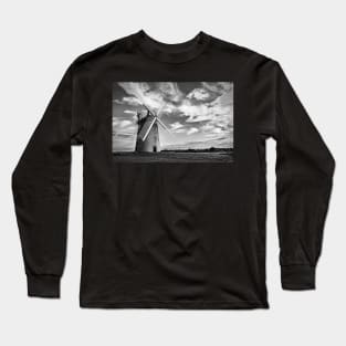 Great Haseley Windmill Monochrome Long Sleeve T-Shirt